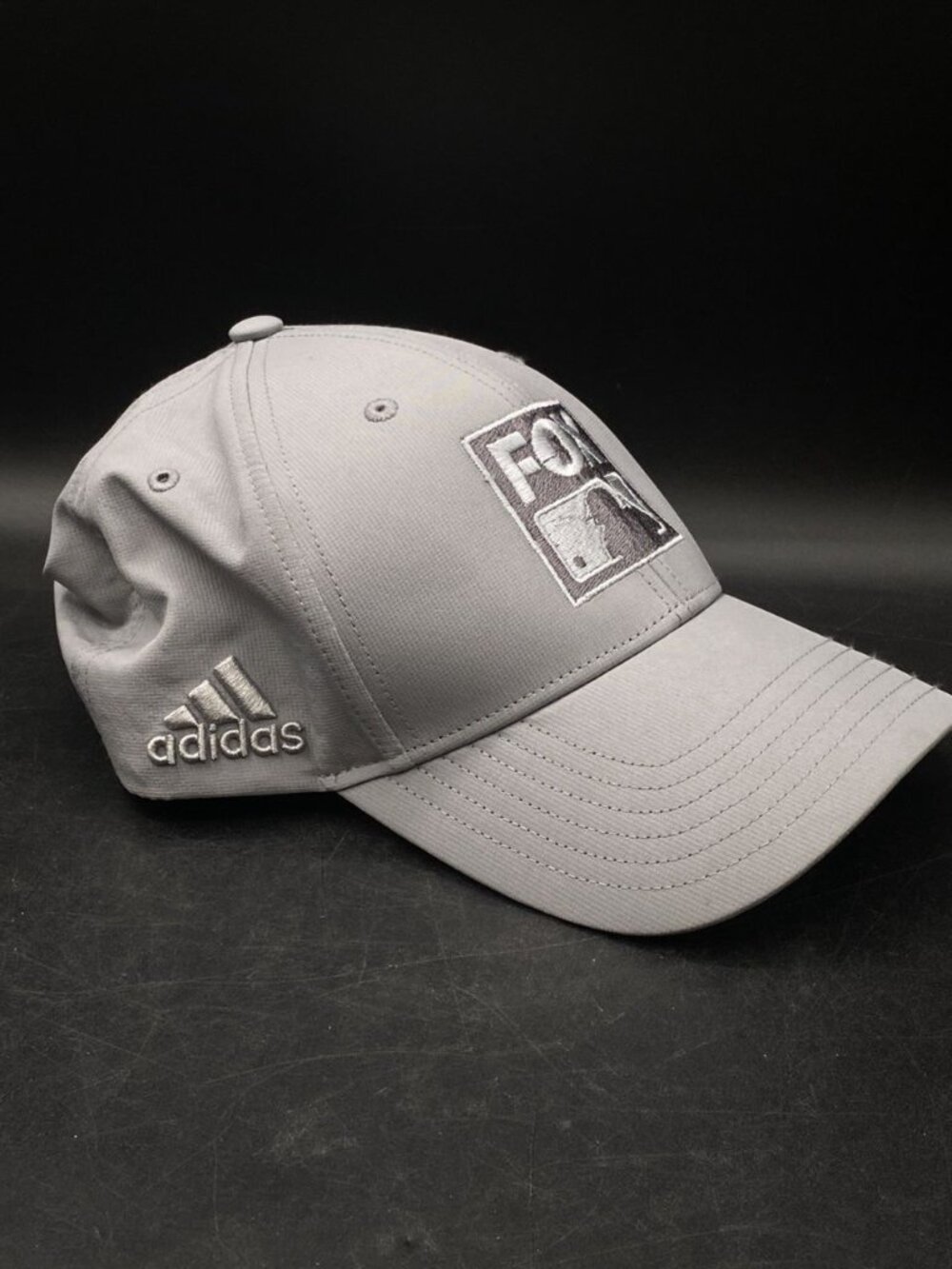 Adidas Fox Sports MLB Grey Golf Headwear OSFM